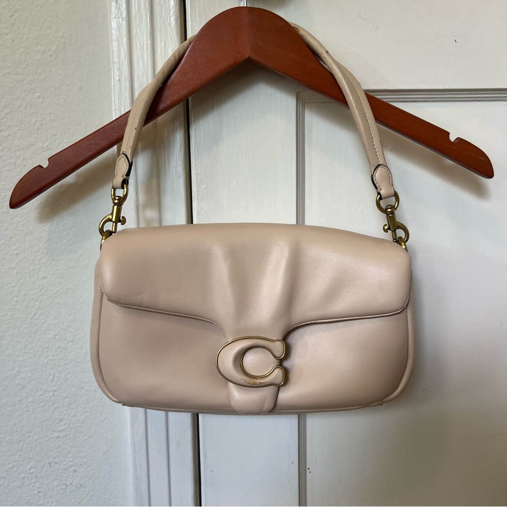 Cream Tabby C Closure shoulder bag